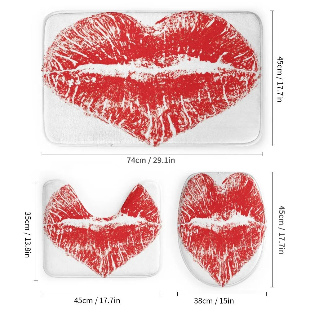 Heart Shaped Lipstick Mark — Detail 1
