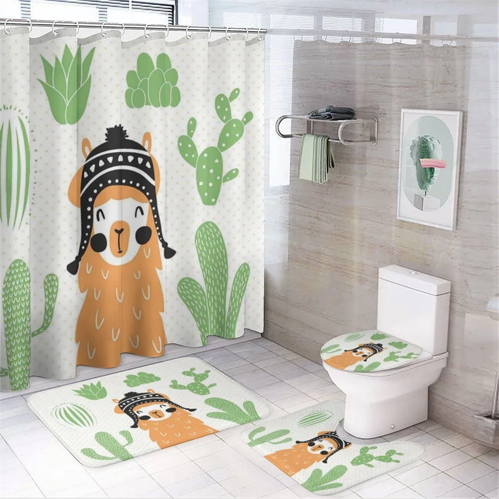 Llama in Hat Smiling — Your design