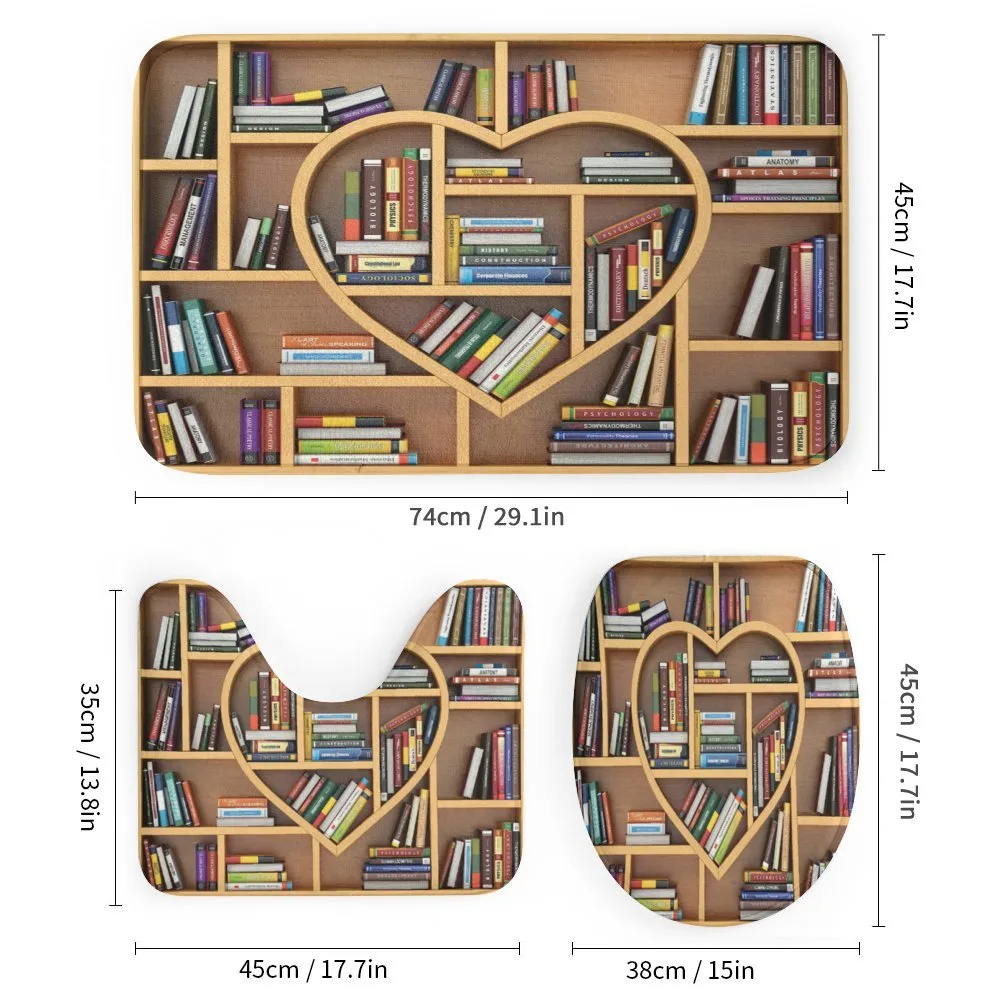 Love Reading Books Heart — Detail 1