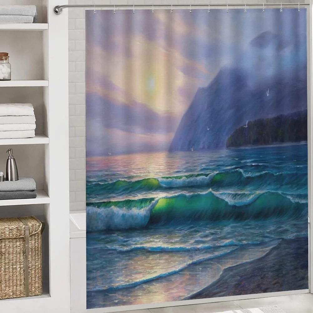 Ocean Morning Mountain — Detail 4