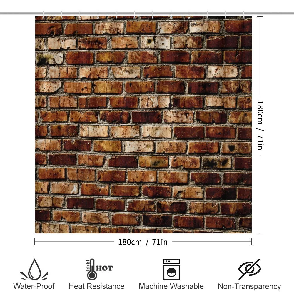 Old Grunge Brick Wall — Detail 2
