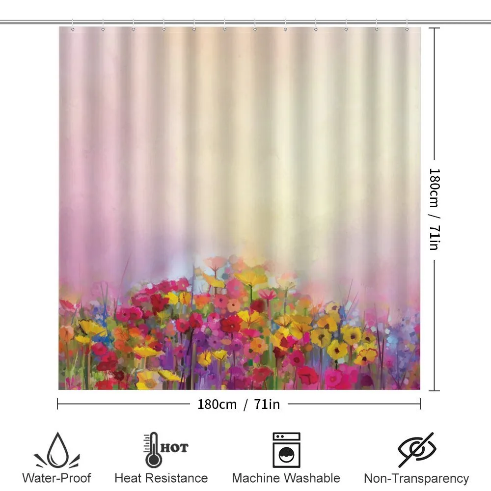 Pastel Ombre Meadow — Detail 2