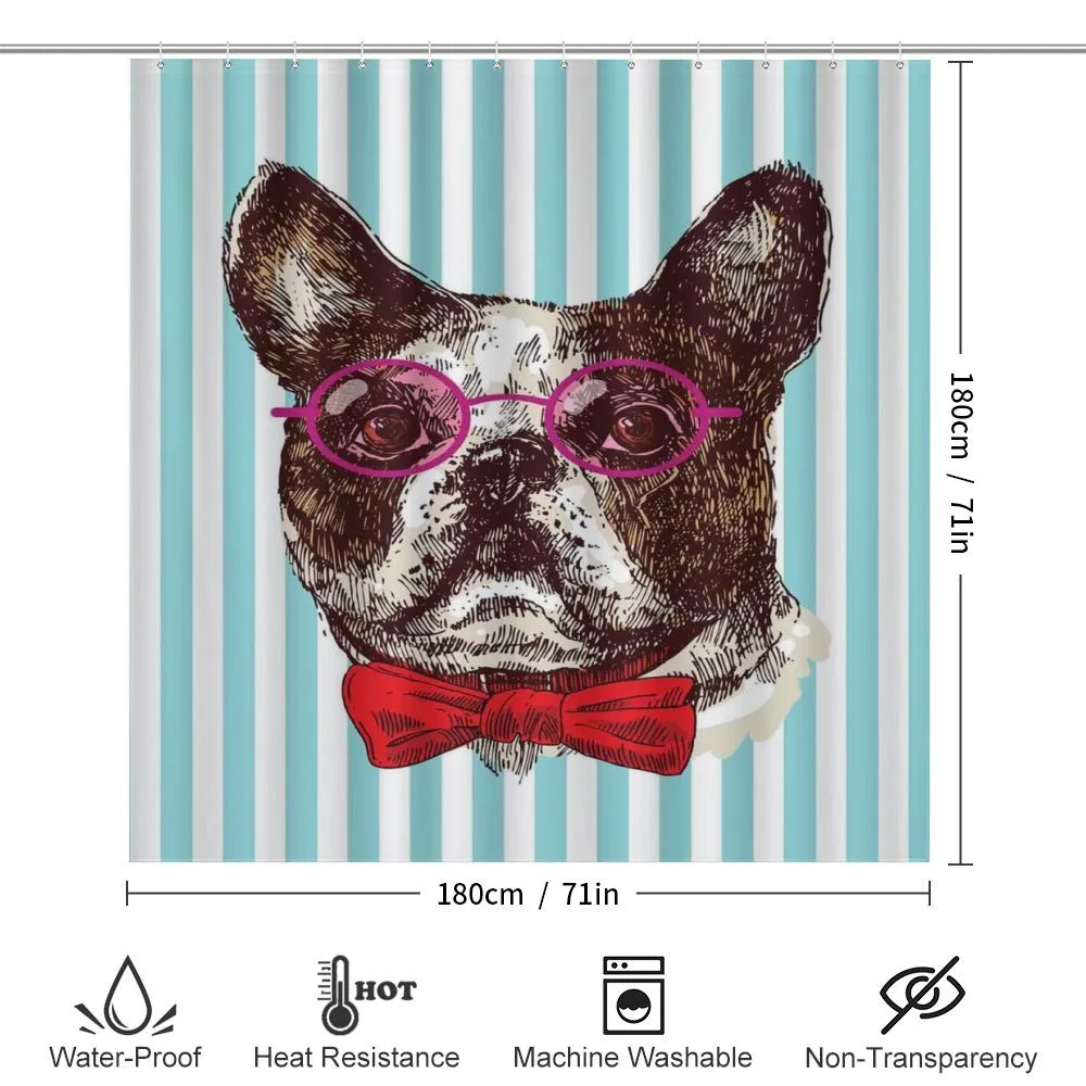 Pop Art Bulldog Sketch — Detail 2