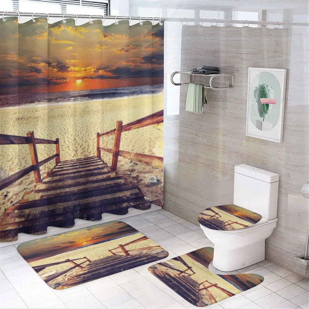 Romantic Sunset Skyline — Your design