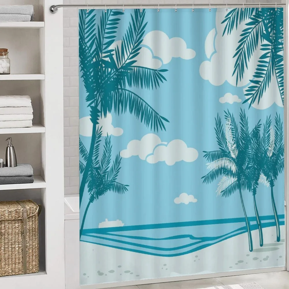 Sand and Palm Trees — Detail 4