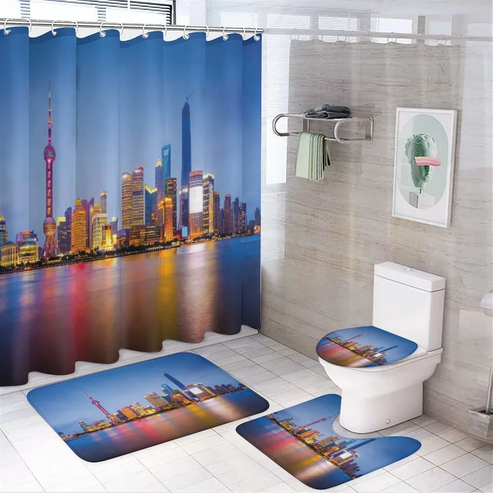 Shanghai City Skyline — Your design