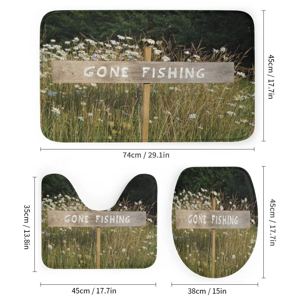 Sign Pole Among Field — Detail 1