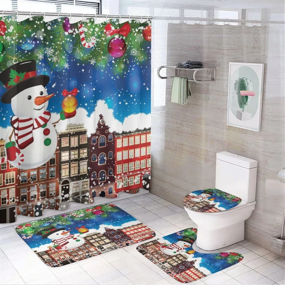 Snowy City Street — Your design