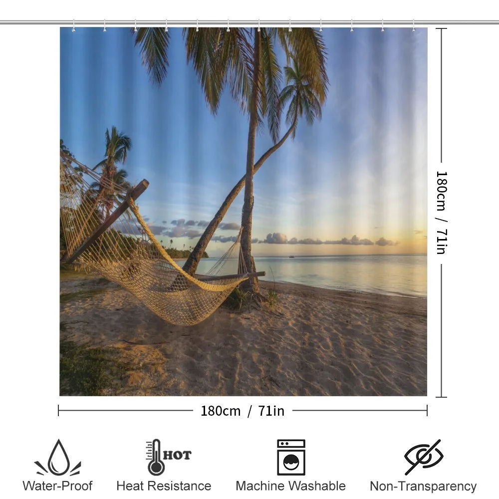 Summer Time Hammock on a Beach — Detail 2