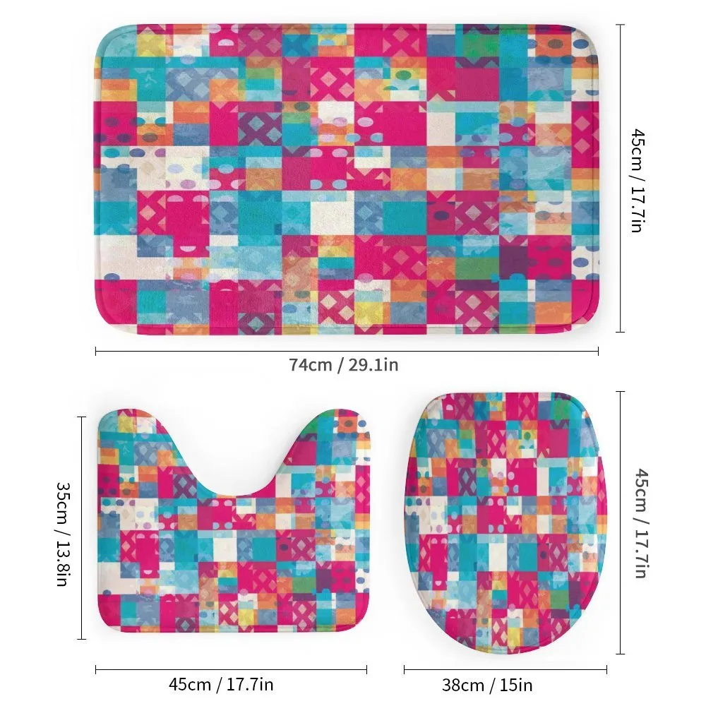 Vibrant Color Dots — Detail 1