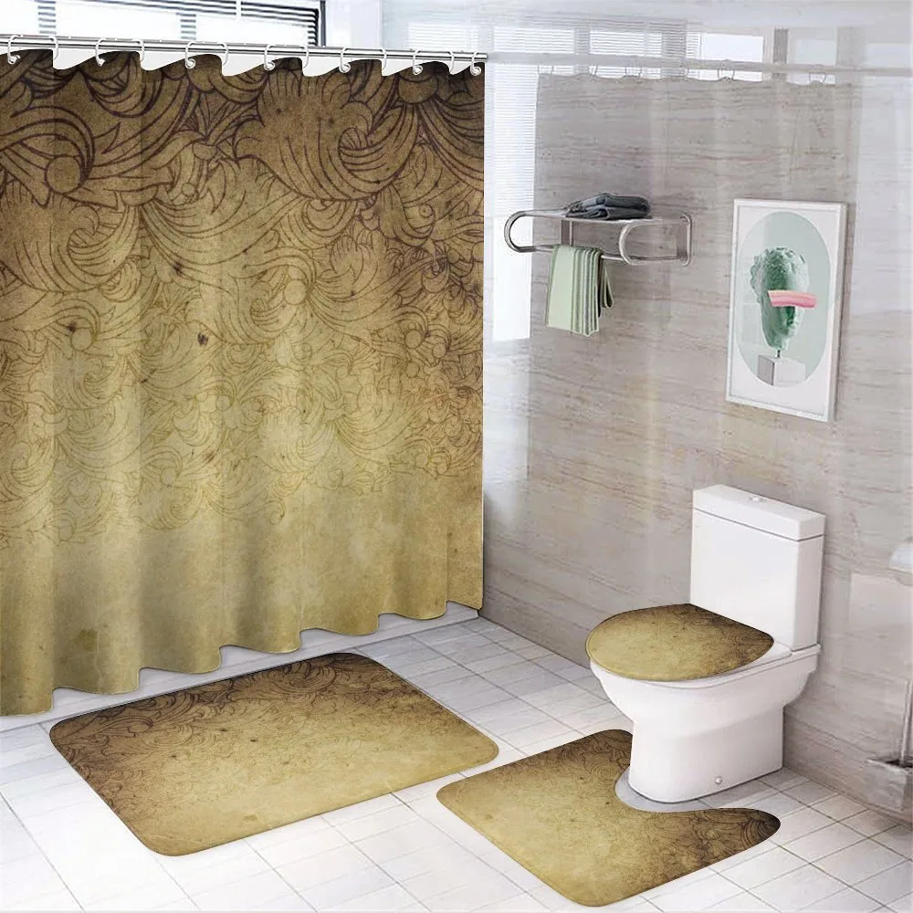 Brown Floral Ornaments — Your design