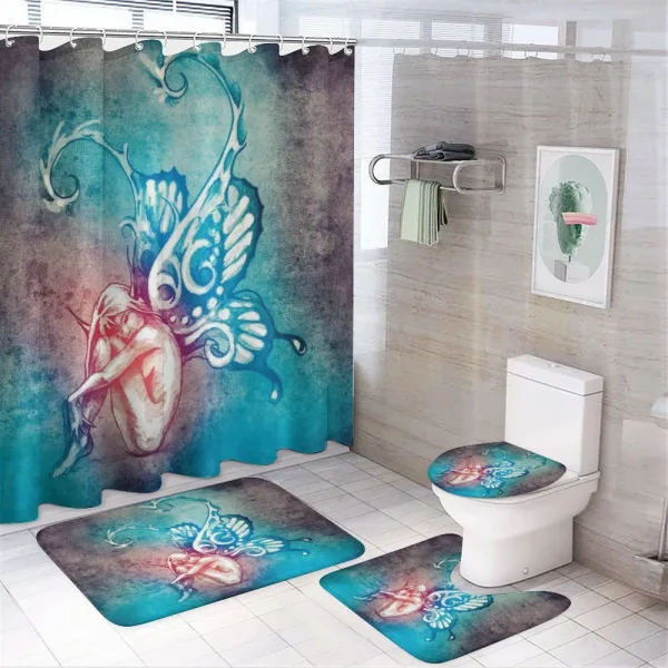 Butterfly Winged Fairy on a shower curtain