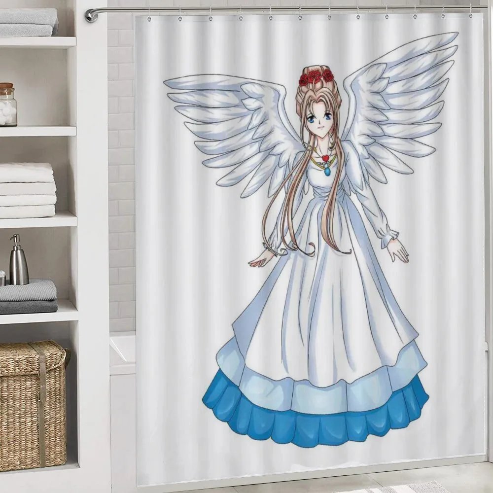 Cartoon with Angel Wings — Detail 4