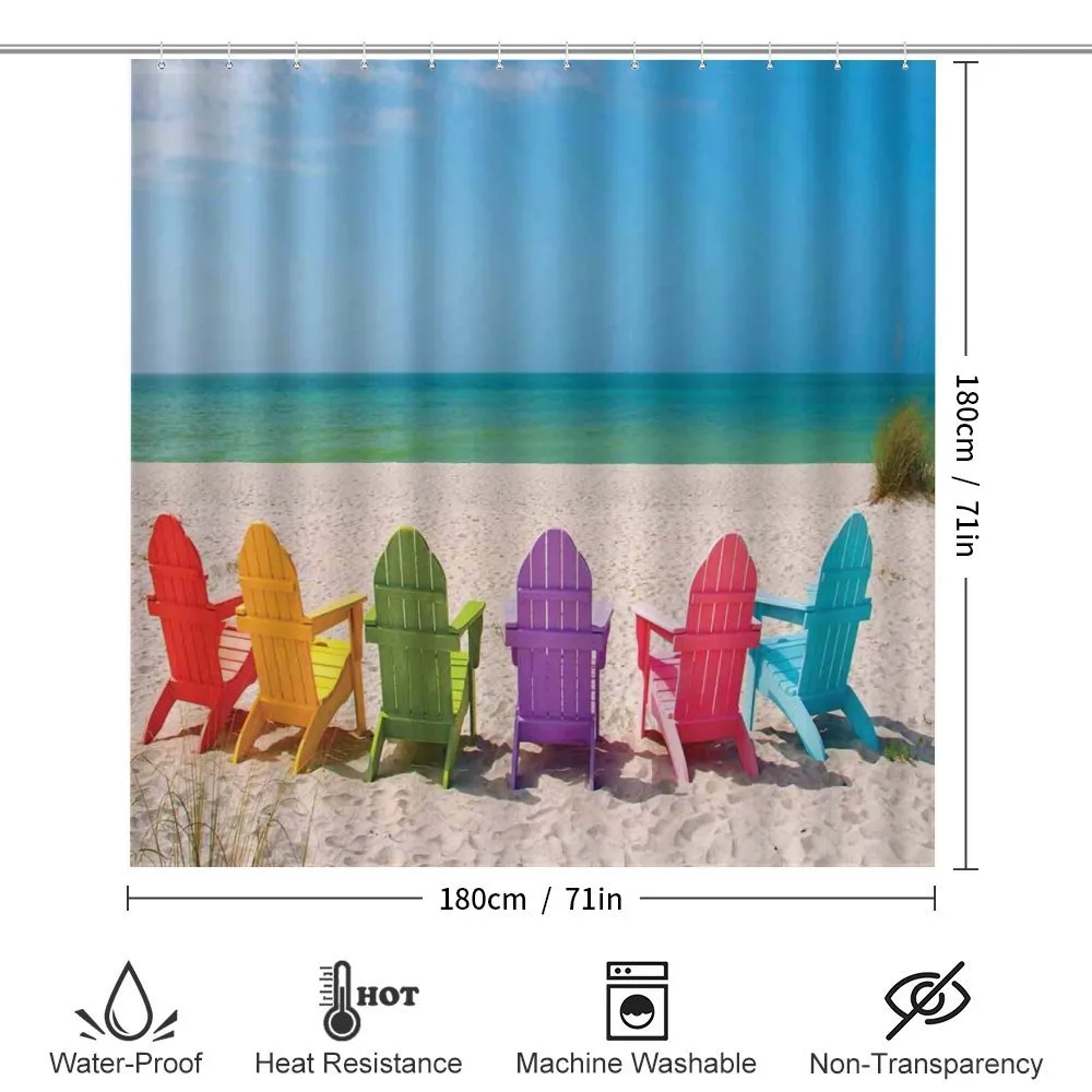 Colorful Wooden Deckchairs — Detail 2