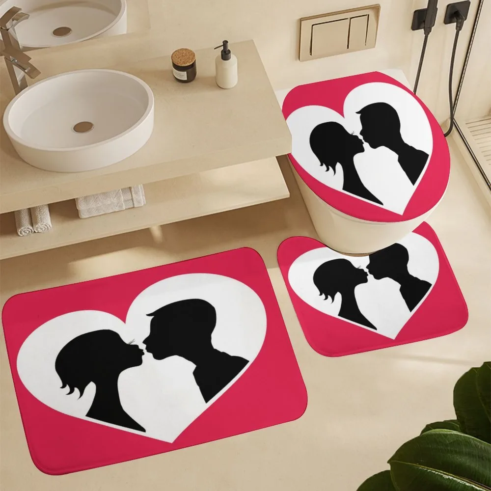Couple Silhouette in Heart — Detail 5