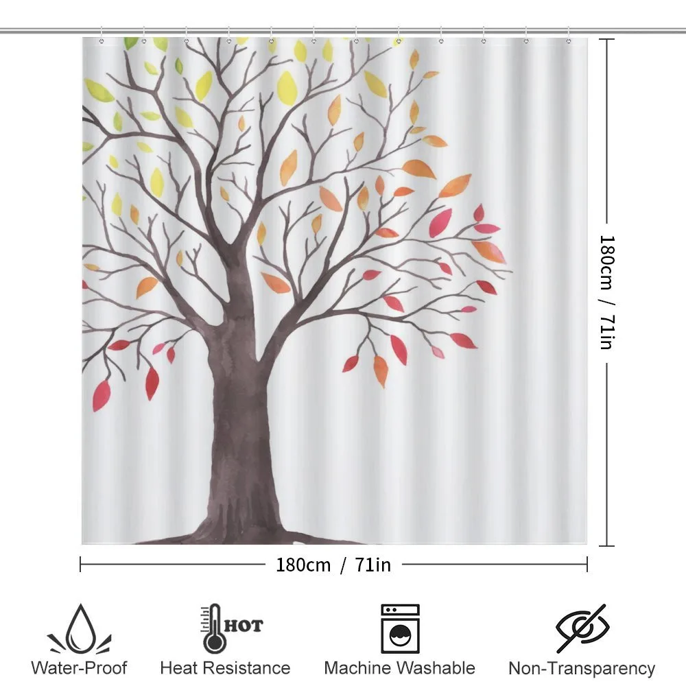 Forest Trees with Leaves — Detail 2