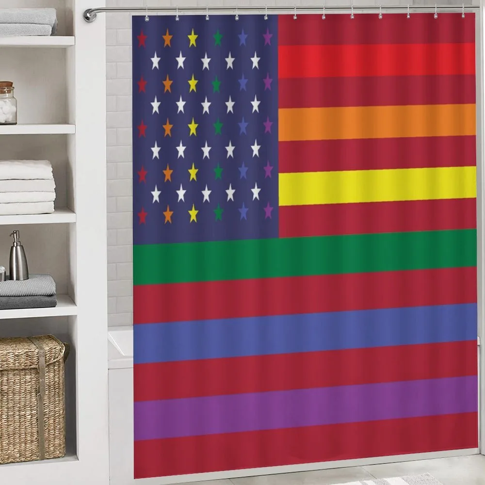Gay Concept American Flag — Detail 4