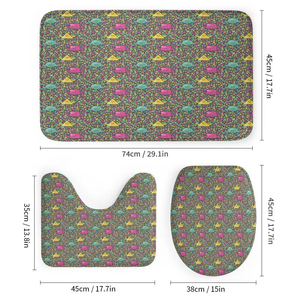 Grunge Geometric Pattern — Detail 1