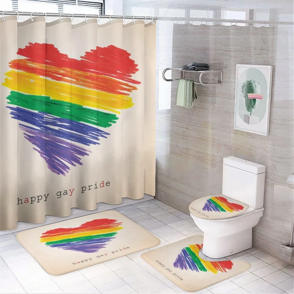 Happy Gay Pride Rainbow Heart — Your design