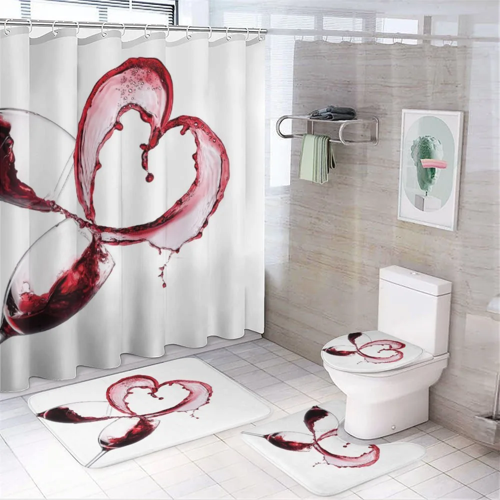 Heart Shape Spilling Wine — Your design