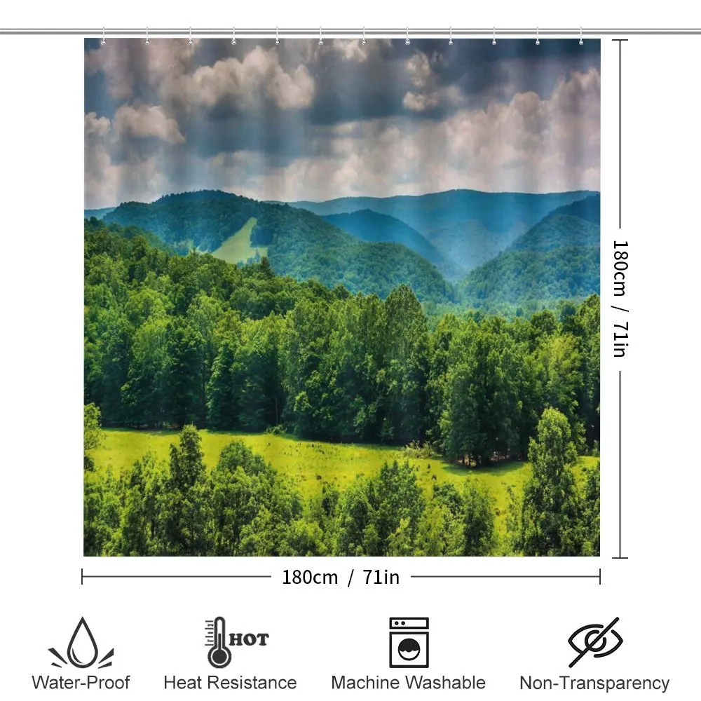 Landscape of Mountains — Detail 2