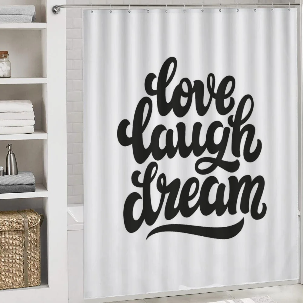Love Laugh Dream Calligraphy — Detail 4