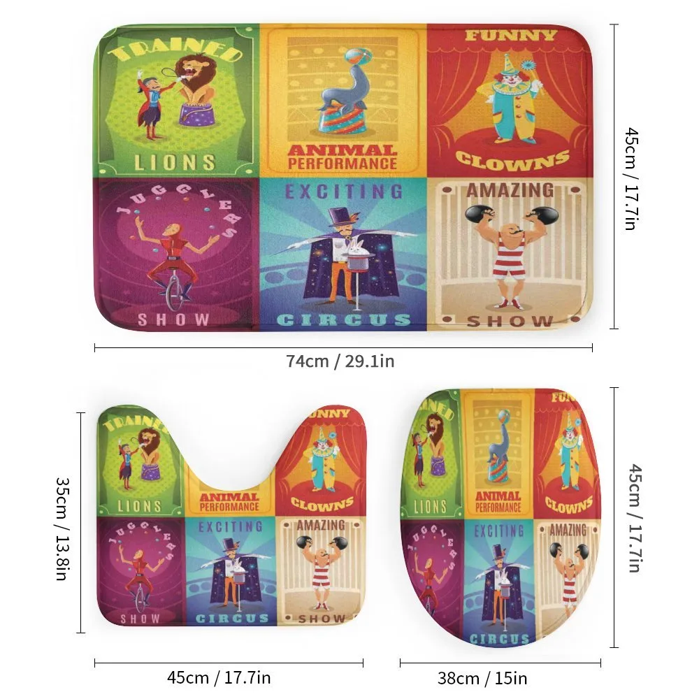 Retro Circus Animals — Detail 1