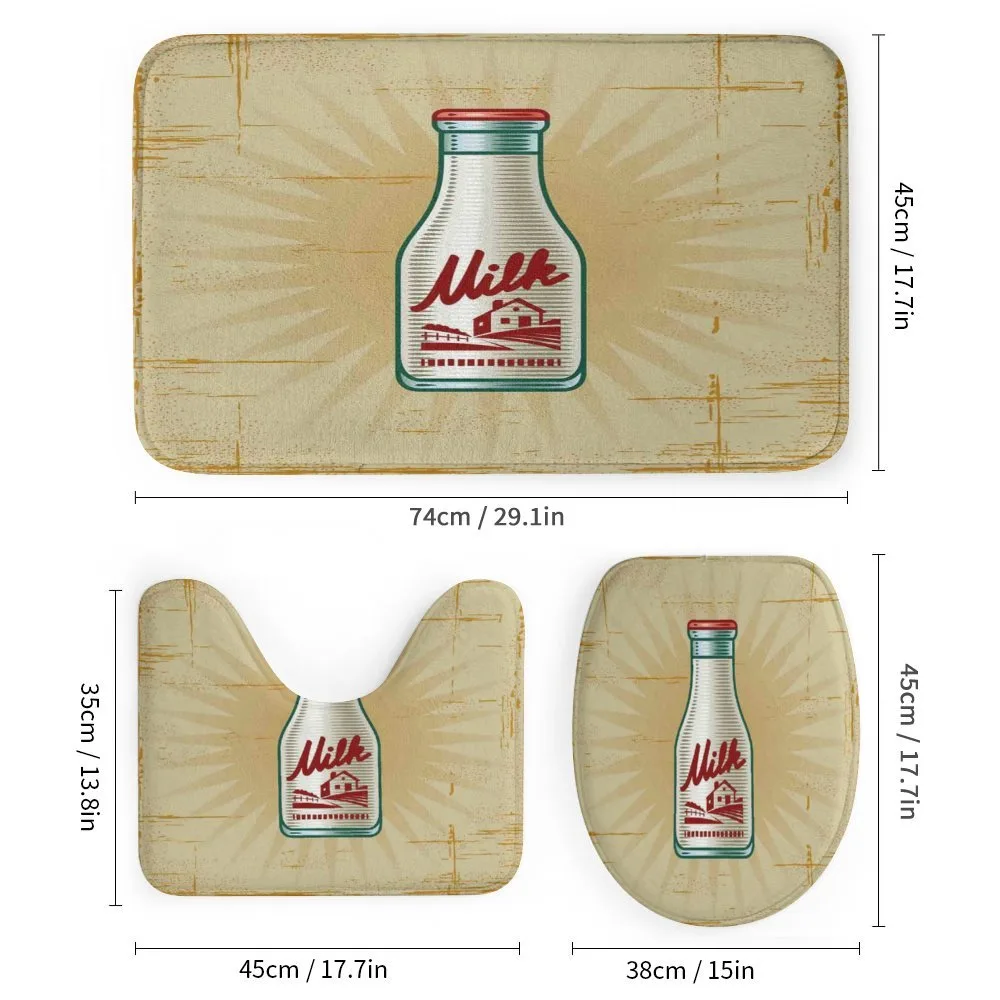 Retro Milk Bottle — Detail 1