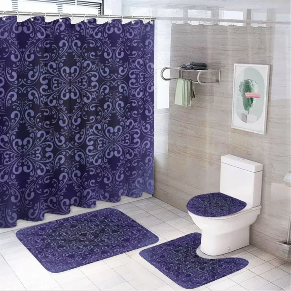 Royal Victorian Pattern on a shower curtain