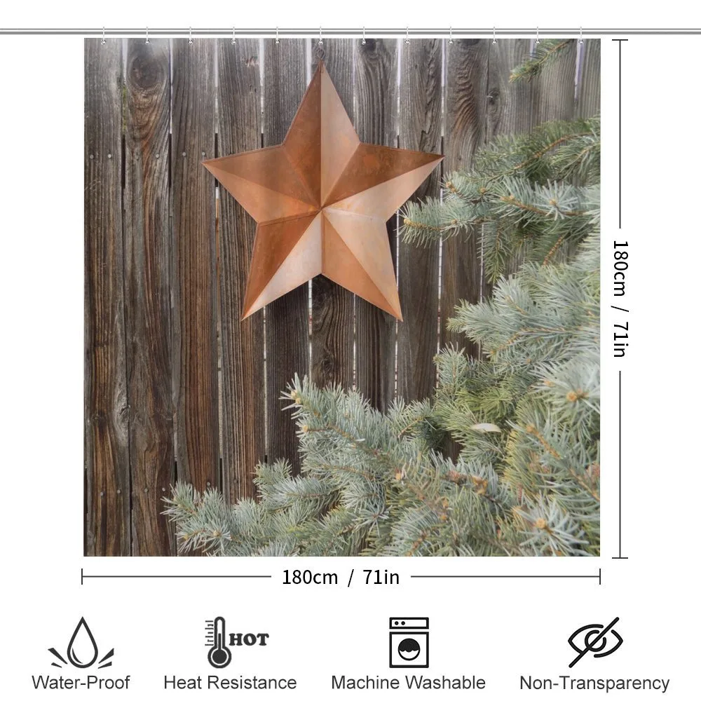 Star on Wood — Detail 2