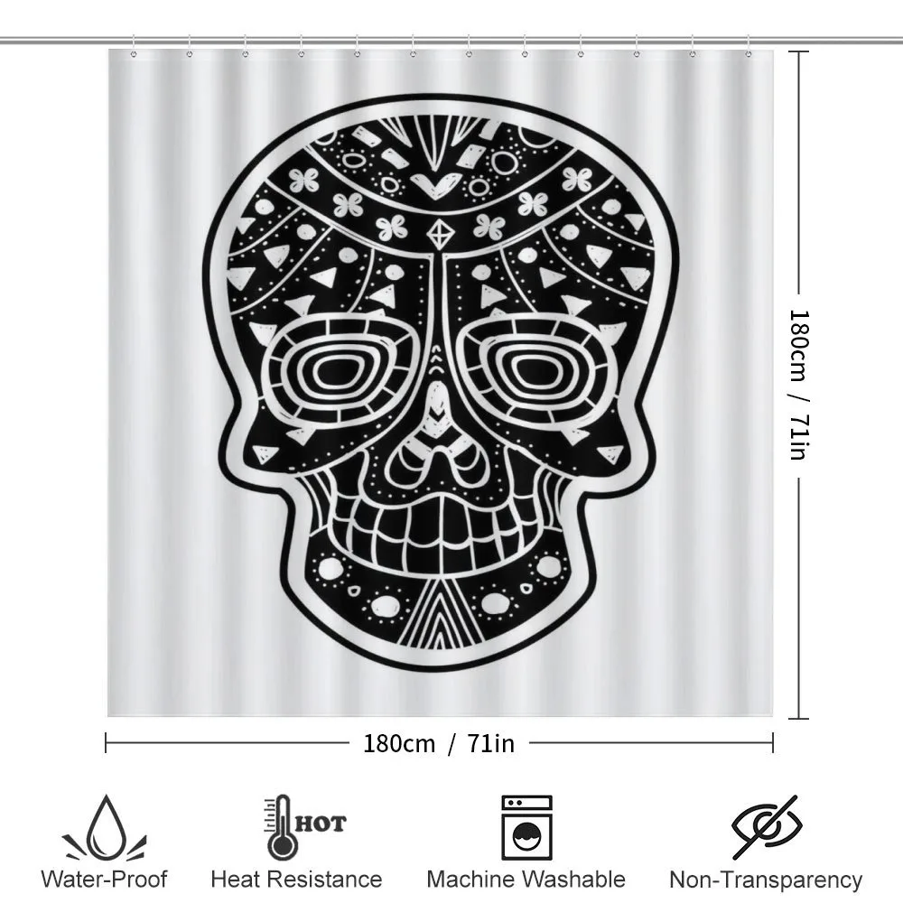 Tribal Style Skull — Detail 2
