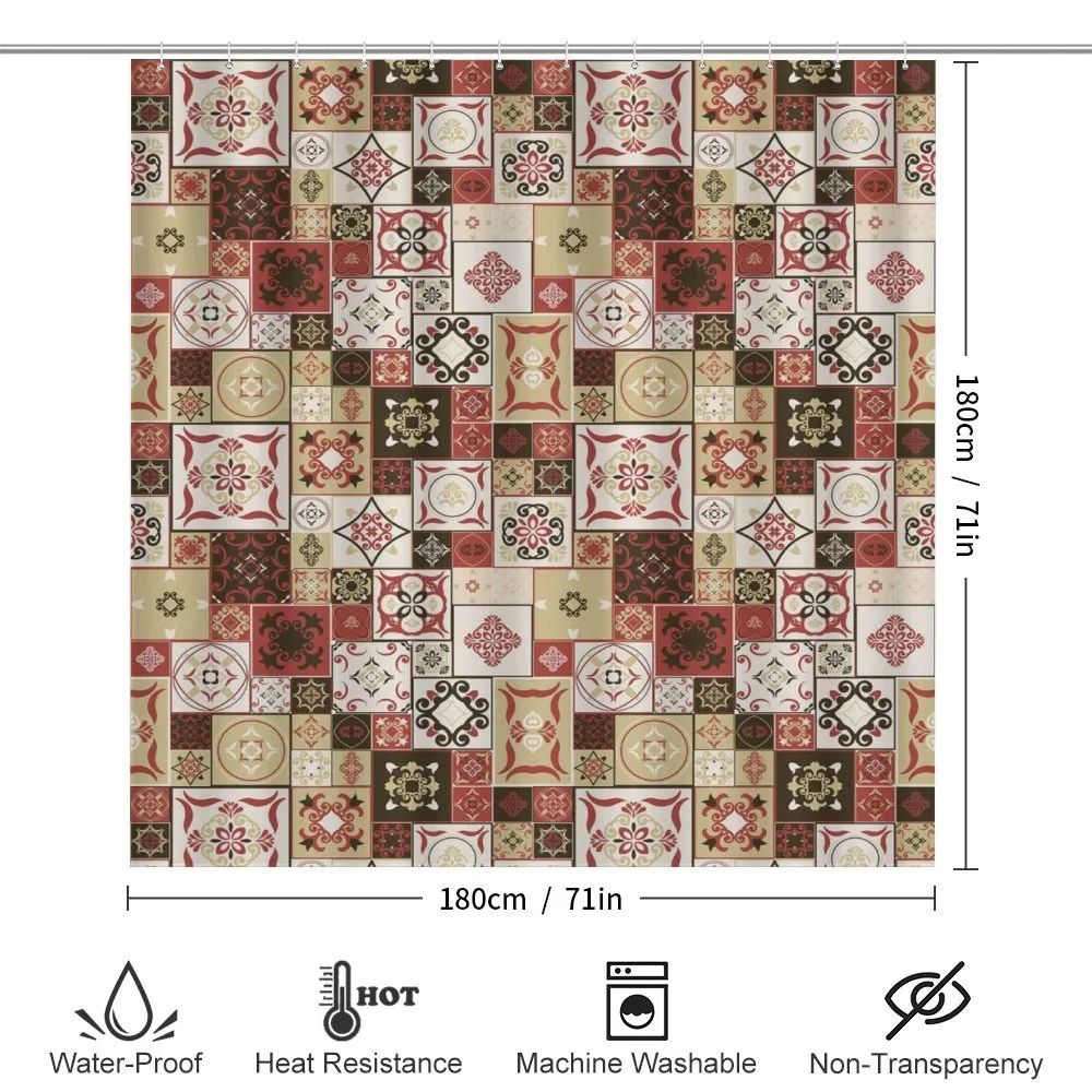 Vintage Square Pattern — Detail 2