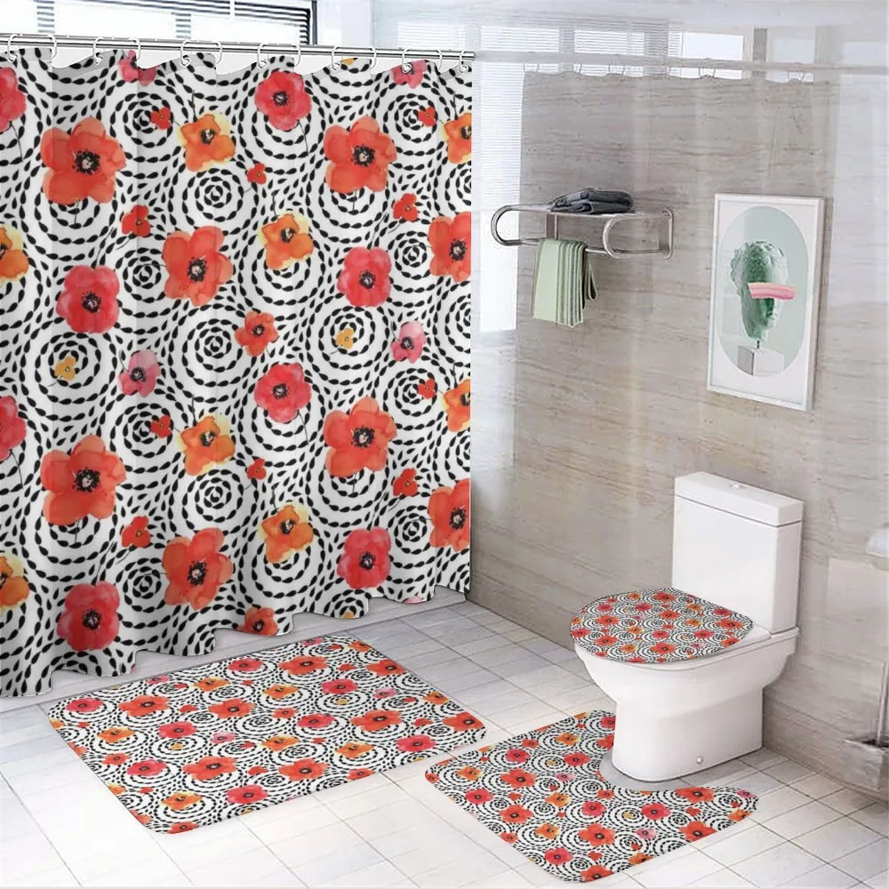 Watercolor Petals Spirals — Your design