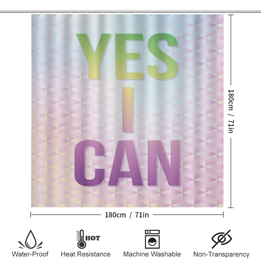Yes I Can Words — Detail 2