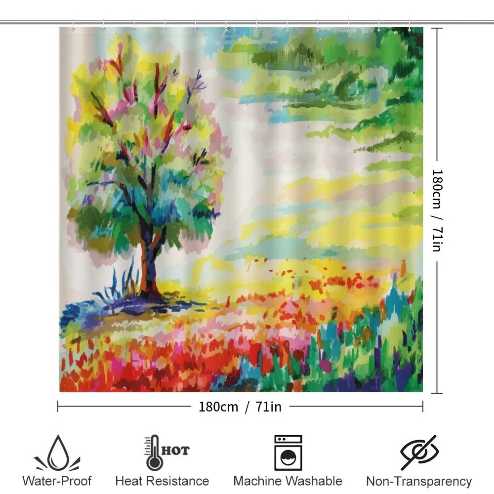 Colorful Rural Scenery — Detail 2
