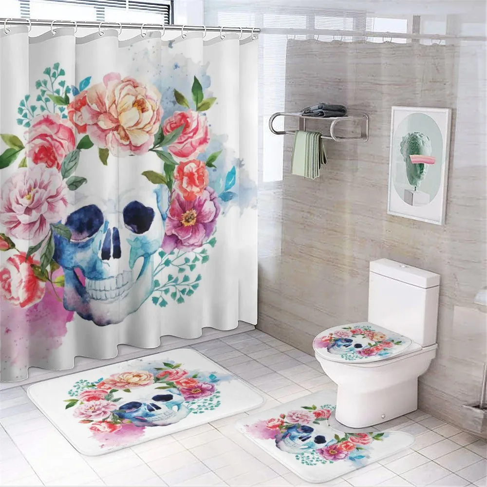 Floral Colorful Skeleton — Your design