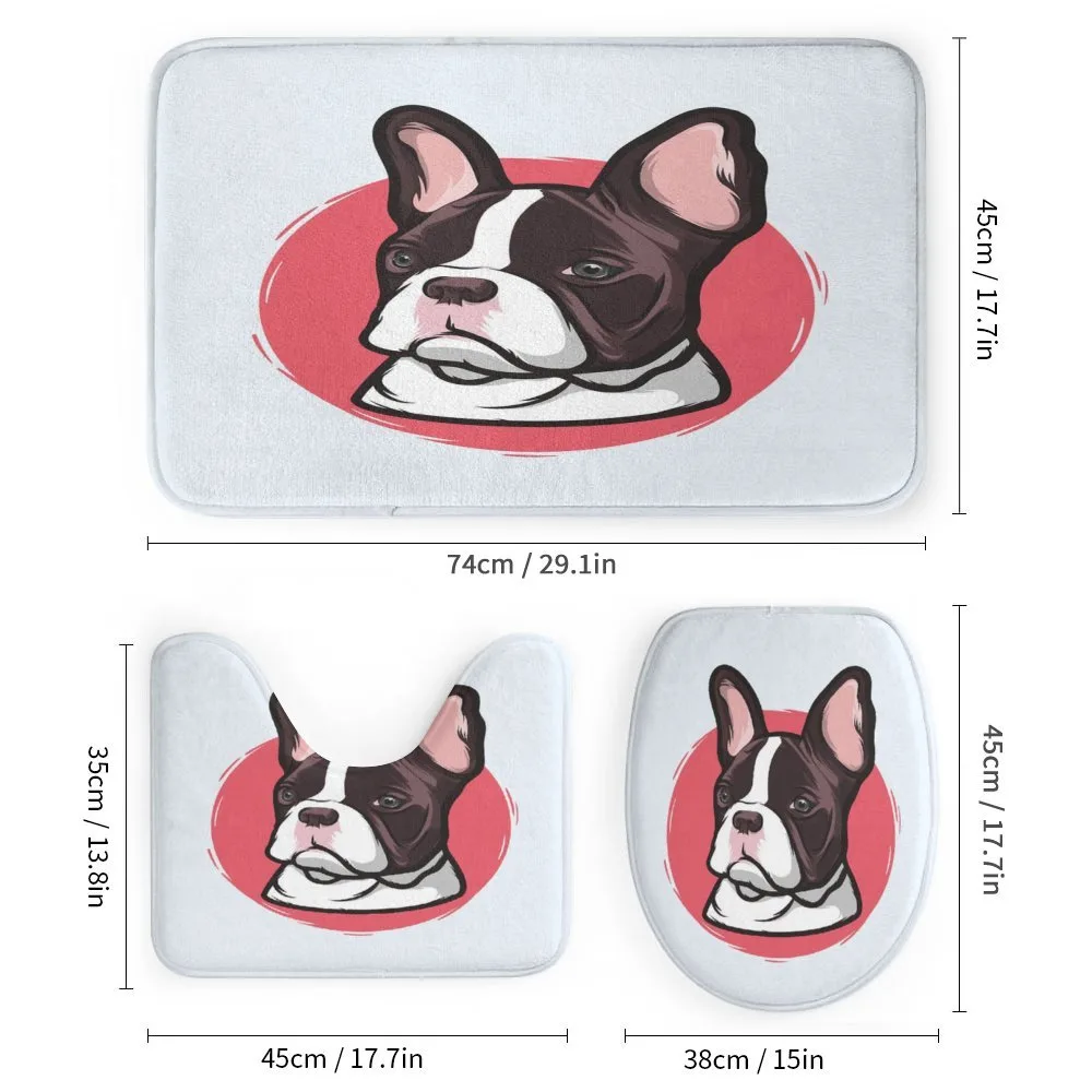 French Bulldog Hipster — Detail 1