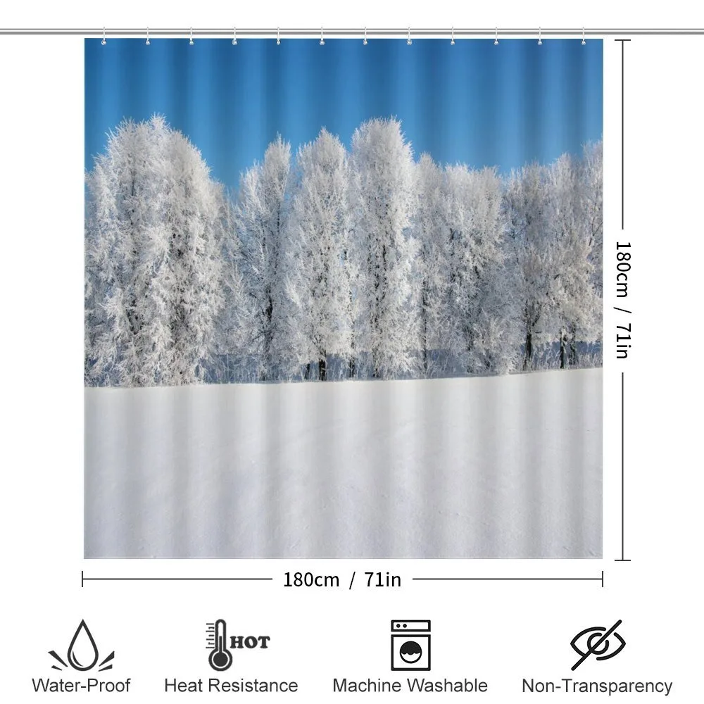 Frozen Trees and Fields — Detail 2