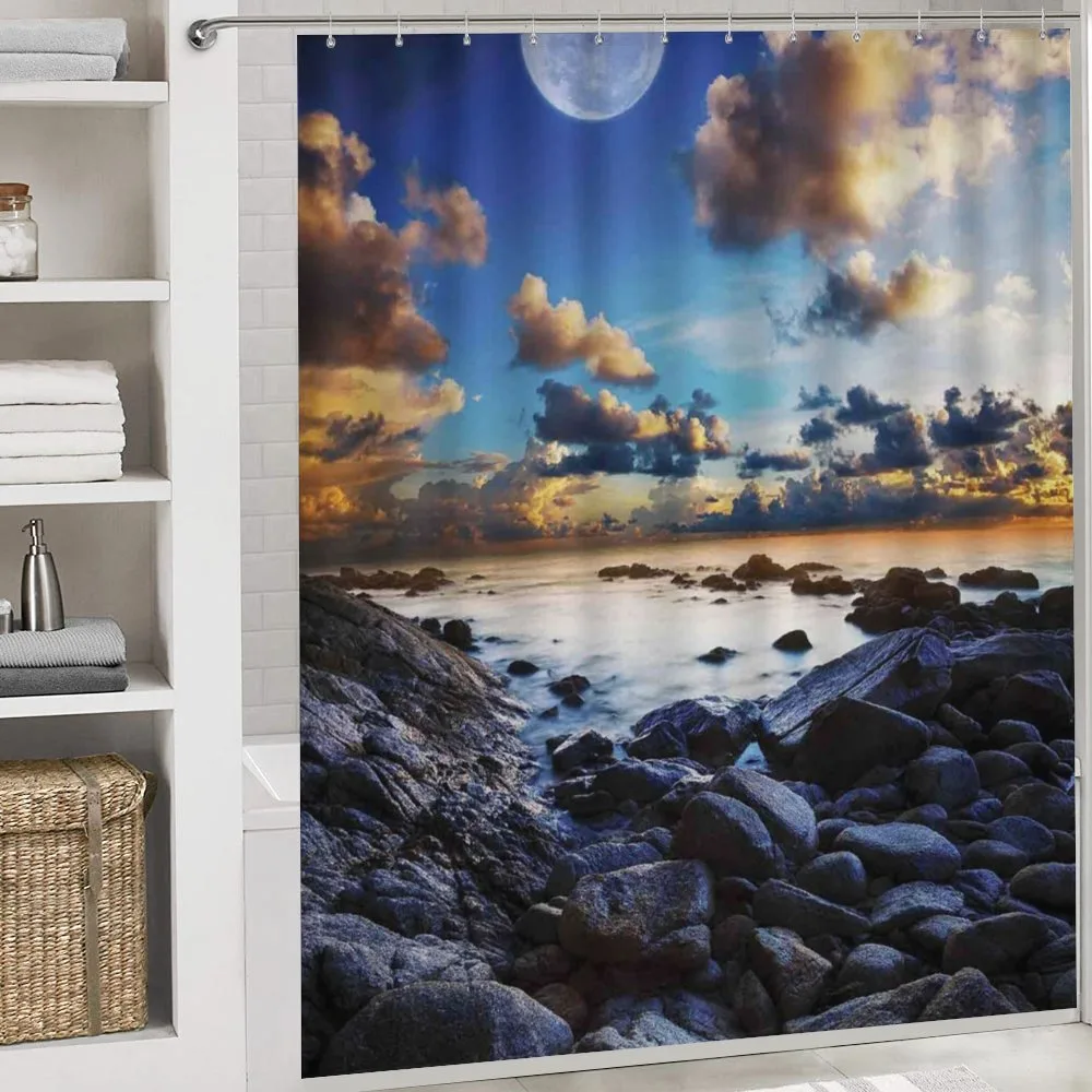 Full Moon Dark Clouds — Detail 4