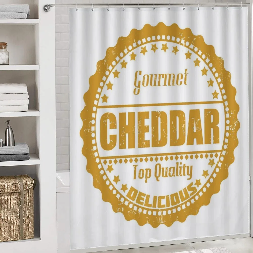 Gourmet Cheddar Rubber Stamp — Detail 4