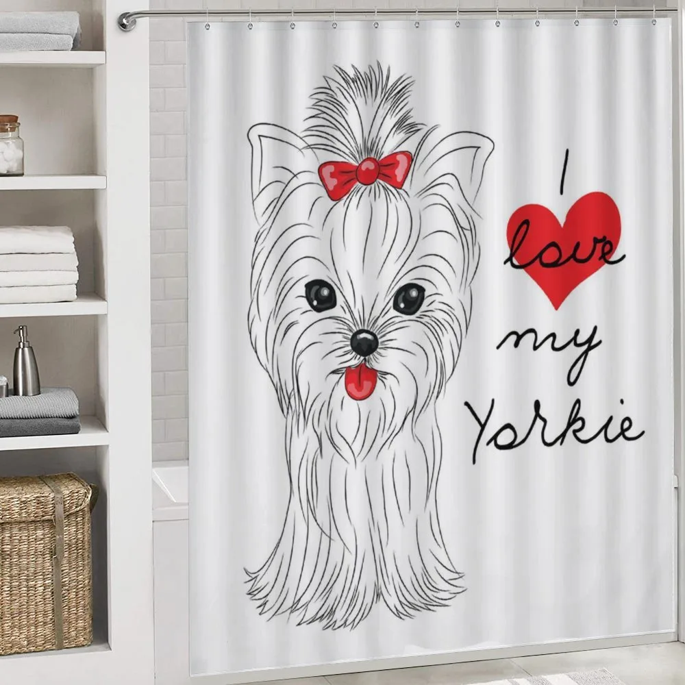 I Love My Yorkie Terrier — Detail 4