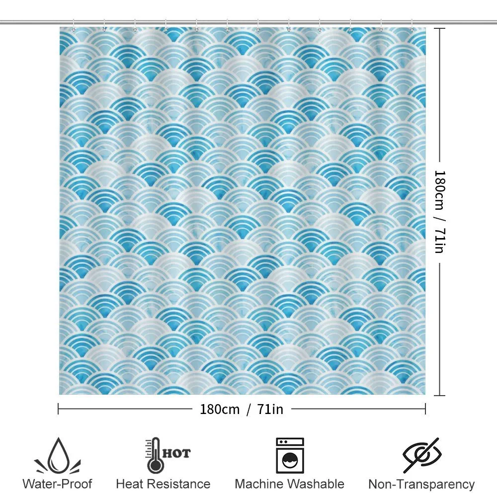 Ocean Curve Pattern — Detail 2