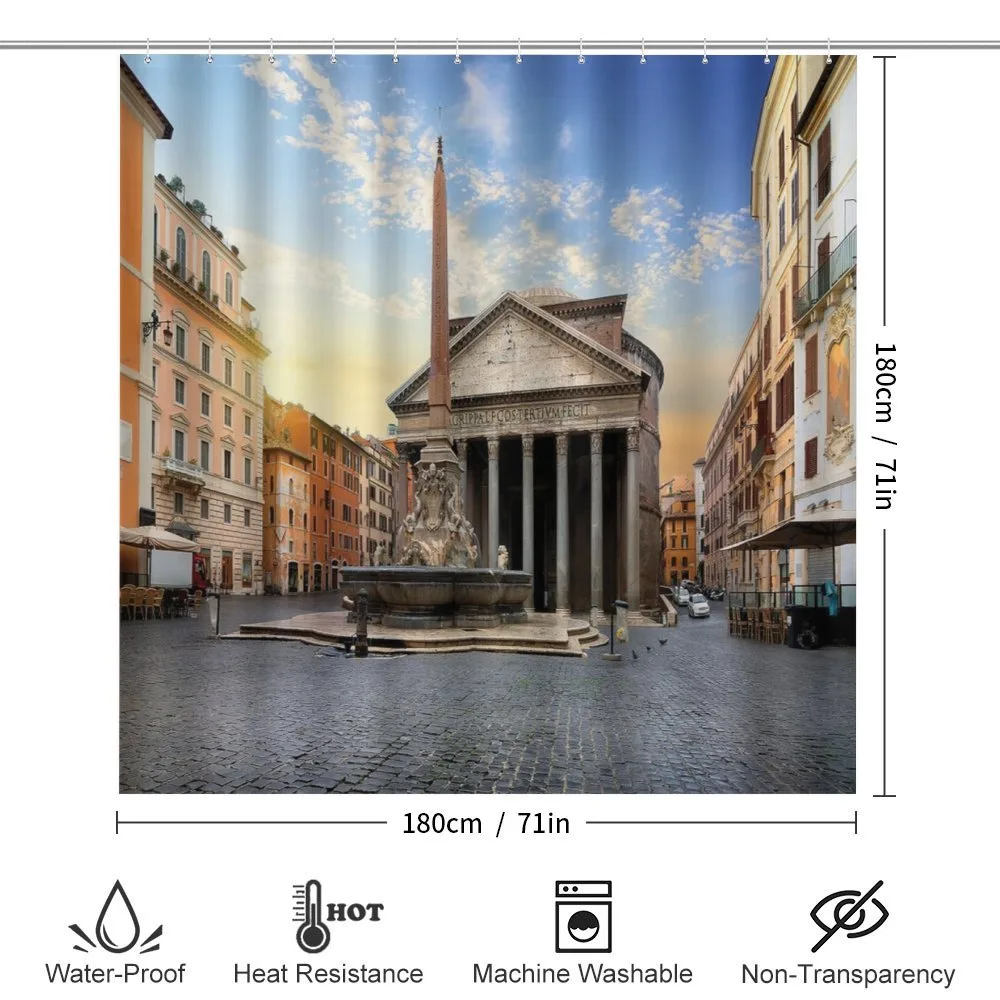 Pantheon Fountain in Rome — Detail 2