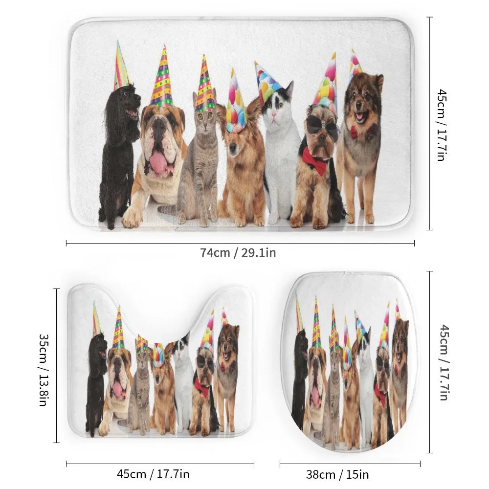 Party Animals in Hats — Detail 1