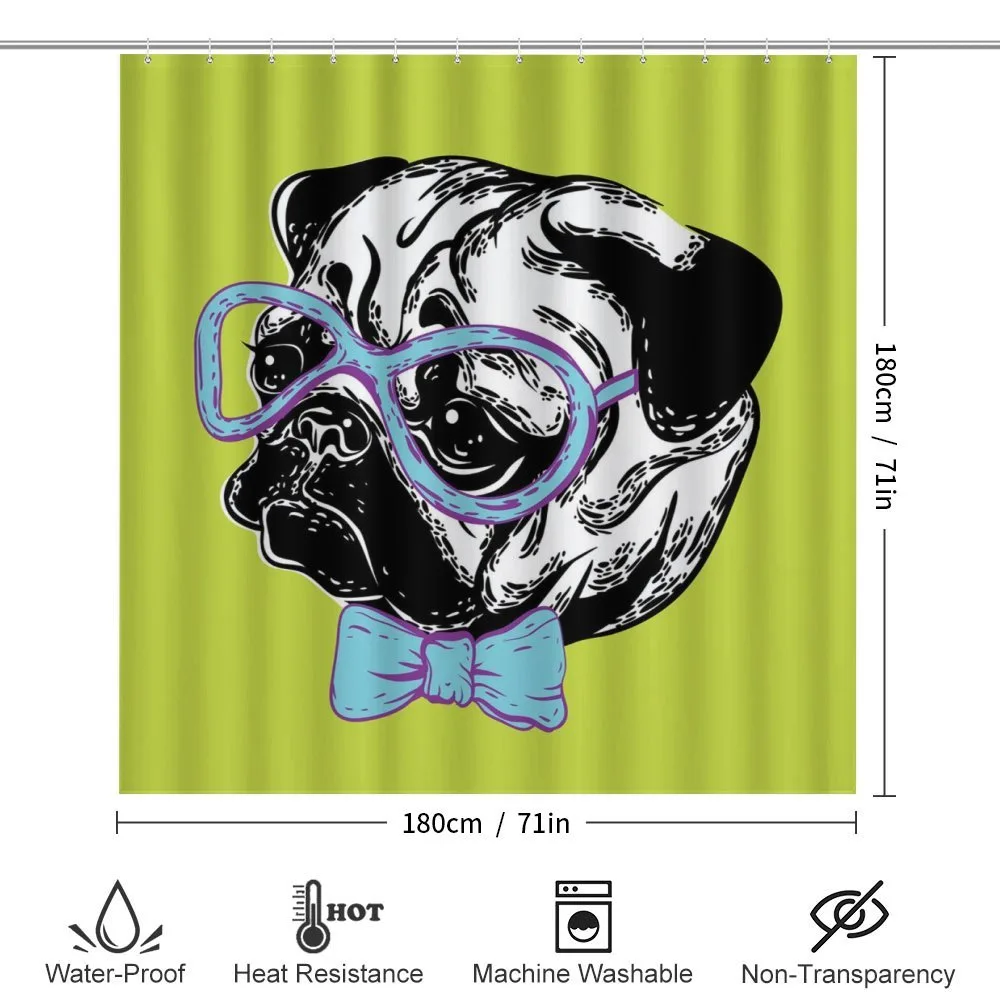 Pug with a Bow Tie — Detail 2
