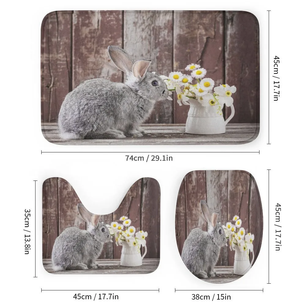 Rabbit Daisy Wooden — Detail 1