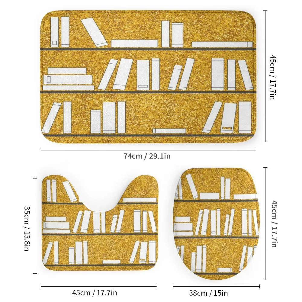 Simplistic Books on Shelves — Detail 1
