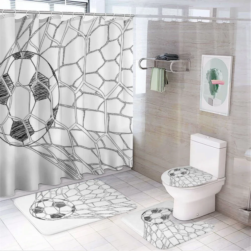 Soccer Ball in Net — Your design