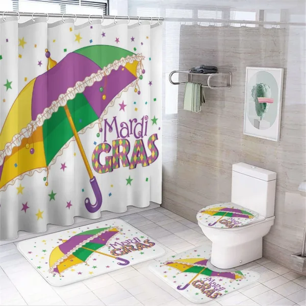 Umbrella Stars Fun on a shower curtain