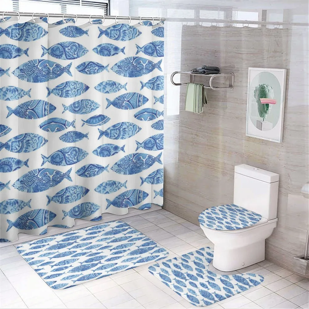 Watercolor Blue Patterns — Your design